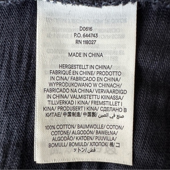 Boden Navy Cotton Shift Sleeveless Dress, 16-18L - Picture 7 of 7